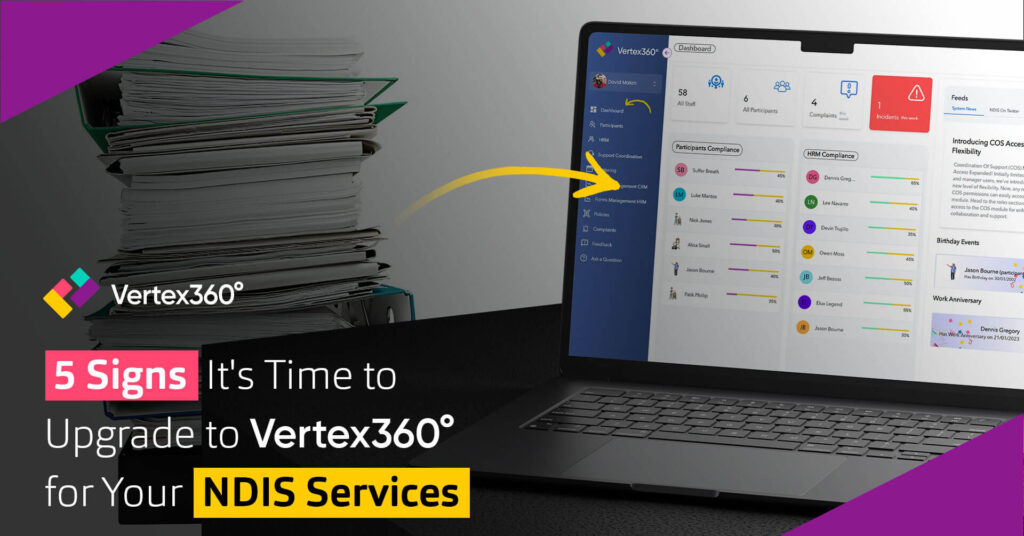 Upgrade to Vertex360 for Your NDIS Services