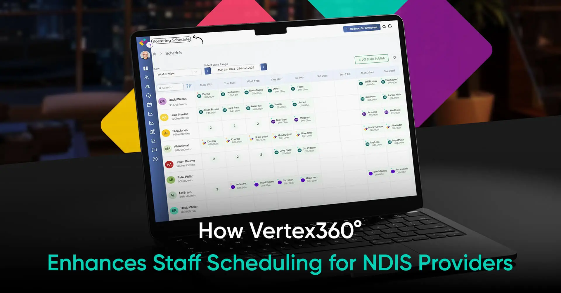 Staff Scheduling for NDIS Providers