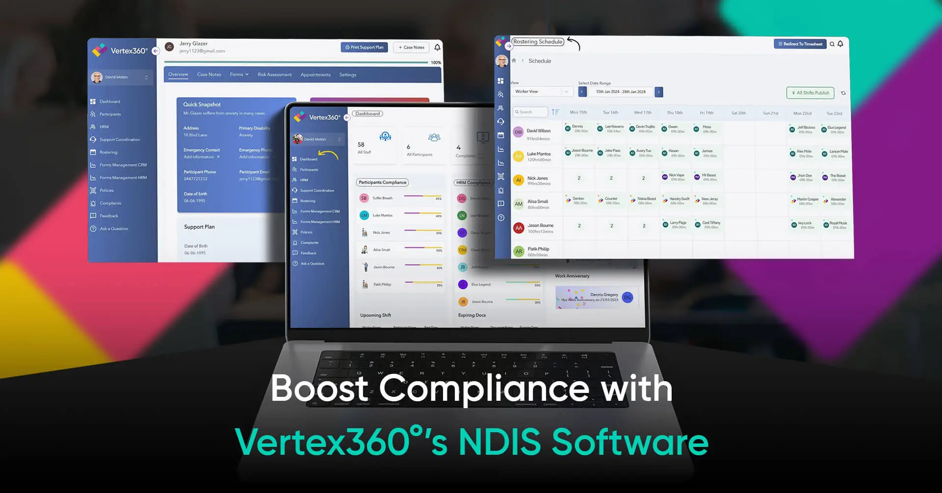 Boost Compliance with Vertex360’s NDIS Software