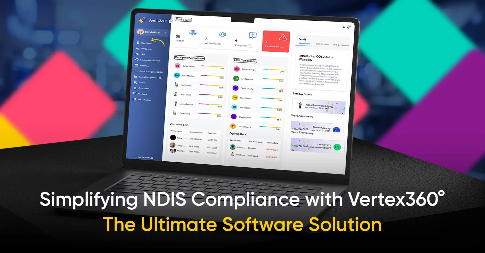 Simplifying NDIS Compliance with Vertex360