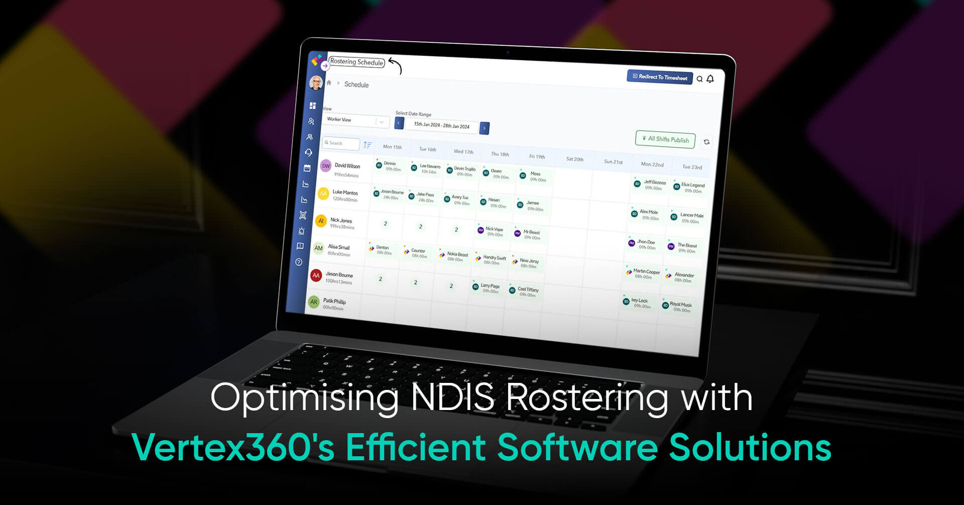 NDIS Rostering