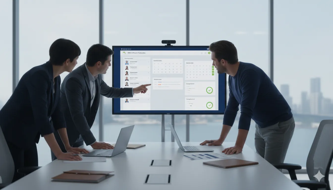 NDIS software trial and demonstration process showing providers testing functionality and workflows
